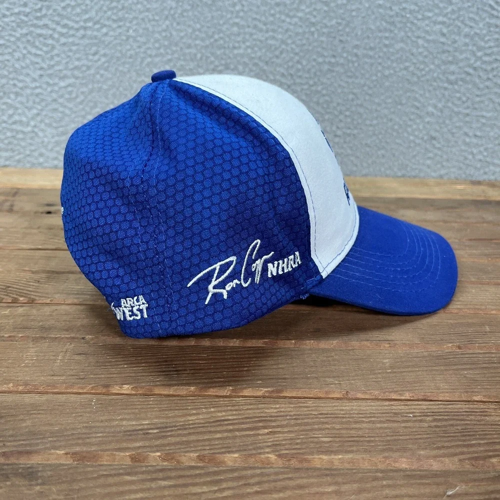 NAPA‎ Racing Hat Adult Blue White Strap Back Cap NASCAR Mechanic Garage Workwear